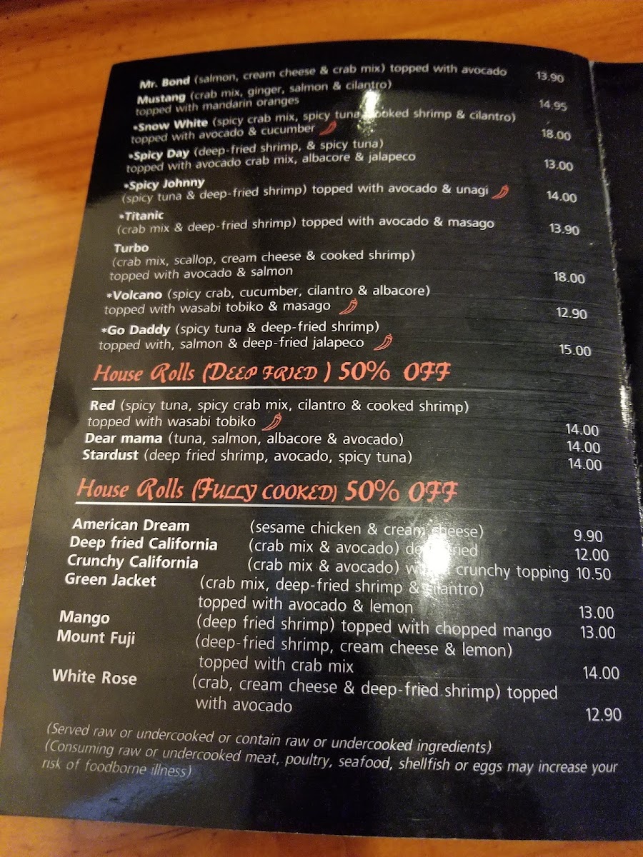 Menu Sushi House-2