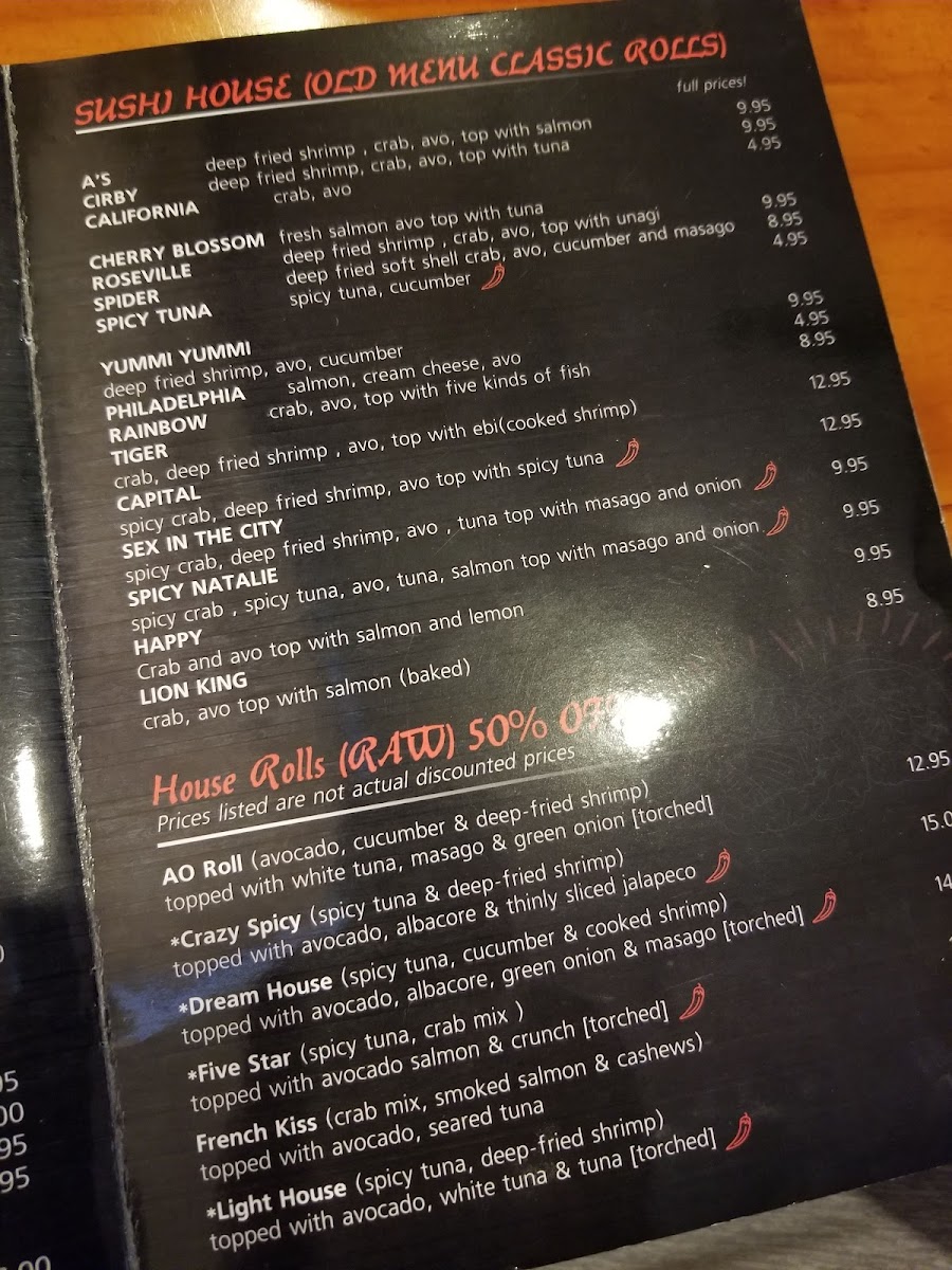 Menu Sushi House-4
